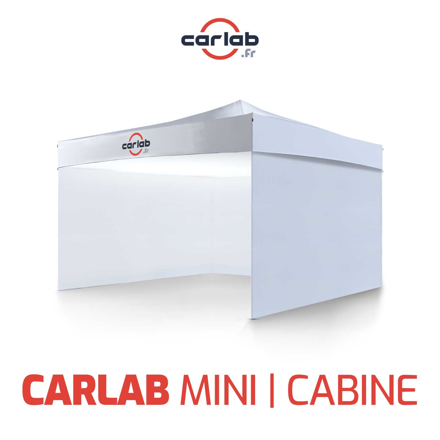 photo bouton page carlab mini cabine studio photo compact pour voitures