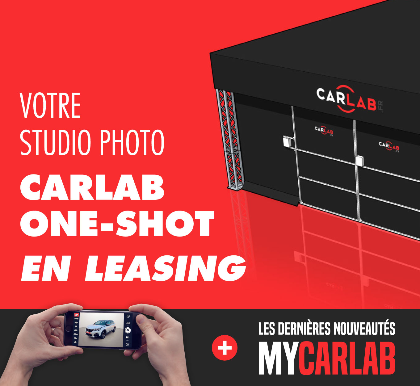 img banner carlab one-shot studio photo voiture leasing et nouveautés mycarlab video one-to-one