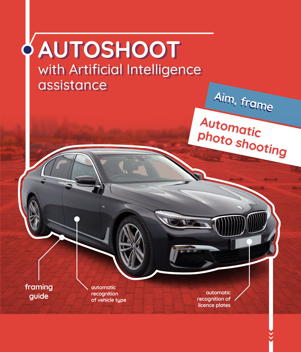 img mycarlab autoshoot shooting automobile automatique ai intelligence artificielle