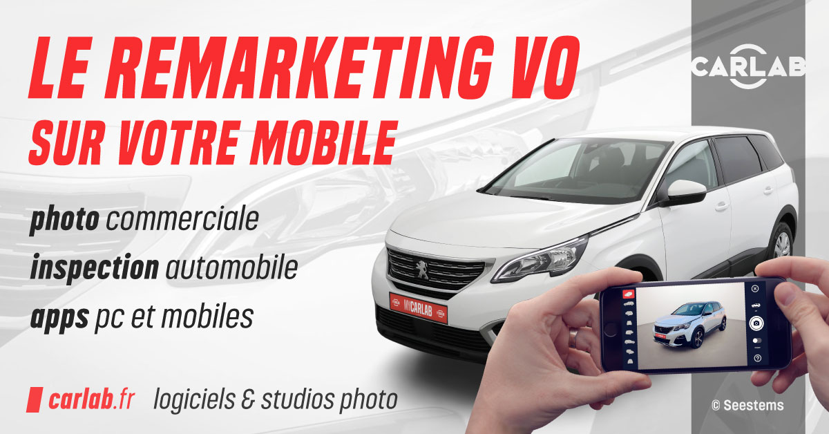 img promo carlab carlab.fr remarketing vo apps et studios photo voitures