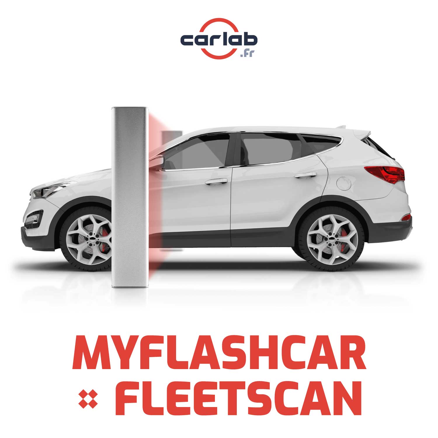 bouton page myflashcar x fleetscan colonne inspection automobile